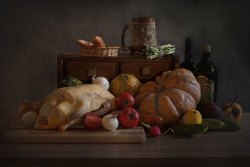 #натюрморт, #still_life Натюрморт с уткойphoto preview