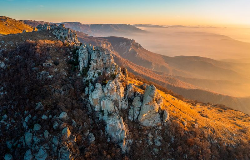 Демерджи на восходе солнцаphoto preview