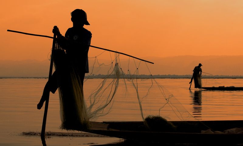 Рыбаки озера Инлеphoto preview