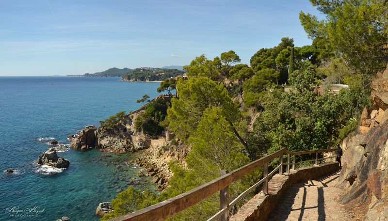испания, каталония, costa brava, побережье, кала-канейяс Средиземноморьеphoto preview