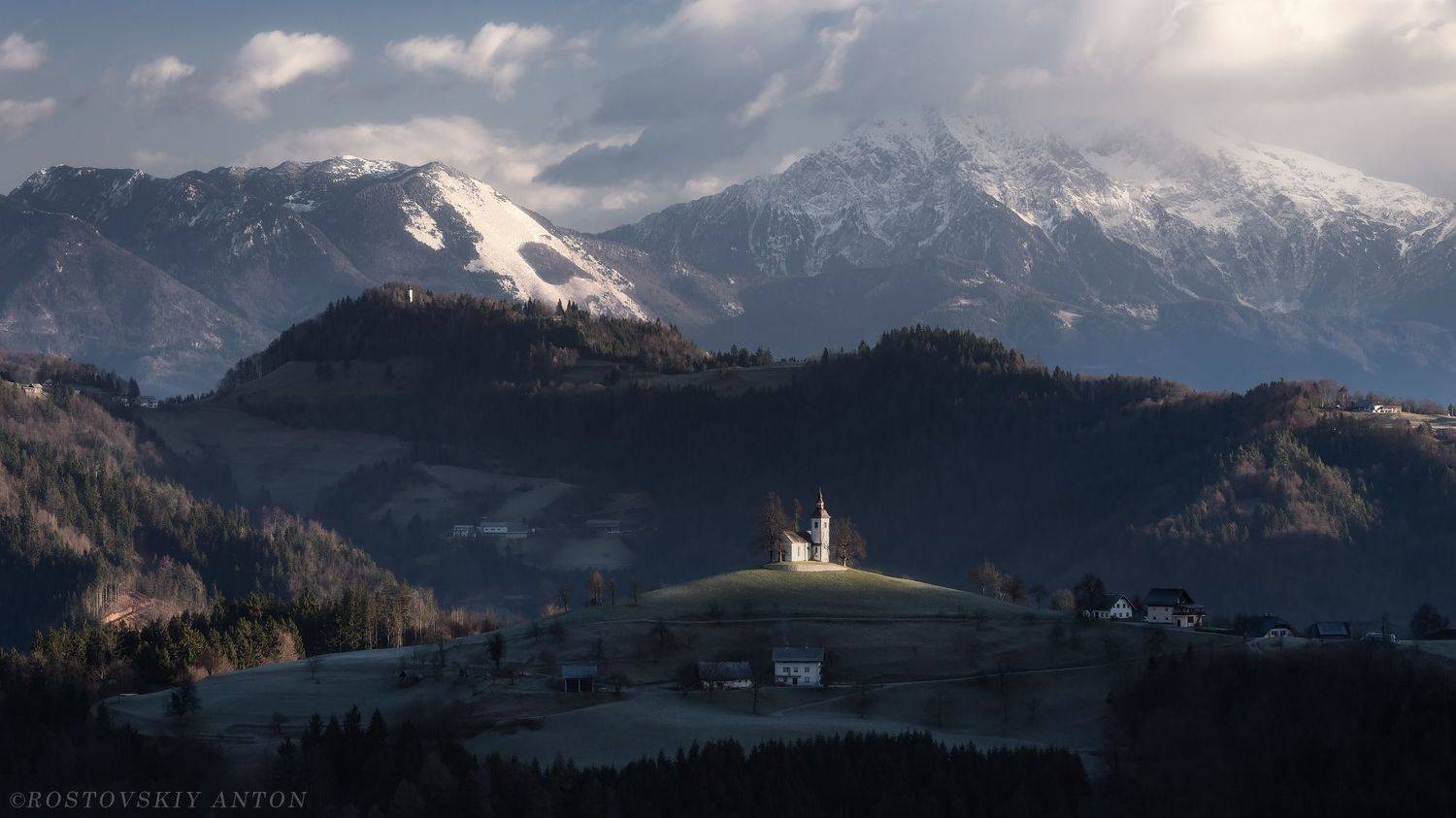 Slovenia, Словения, фототур, горы, восход, зима, , Антон Ростовский