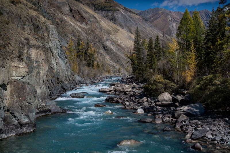 вода, река, алтай, карагем, горы, дерево, пейзаж, природа, нд, фототур на алтай, золотой алтай нд, золотой алтай Живая вода Карагемаphoto preview