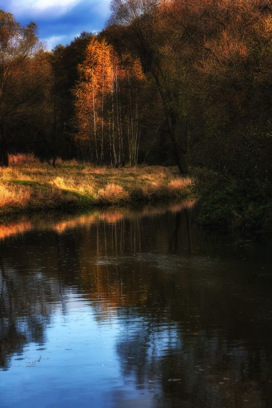 осень, река, свет На Пехоркеphoto preview