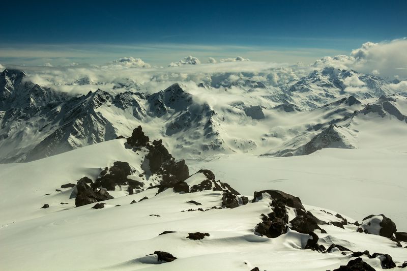 горы, альпинизм, кавказ, ледники белые миражи...photo preview