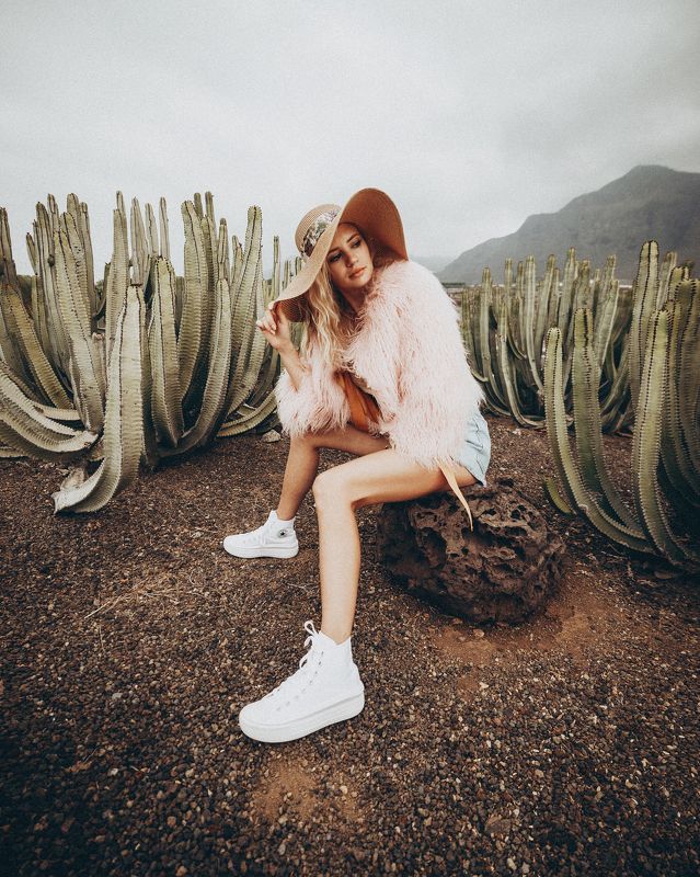 портрет, portrait, people, girl, lady, жанр, mood, soul, девушка, nature, film, фотография, mountains, photo, island, beach, cactus Lady x Cactusphoto preview