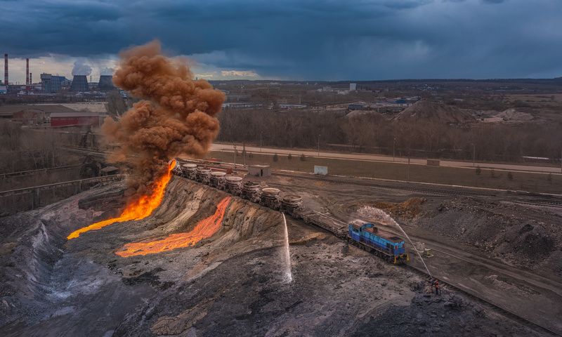 тепловоз, шлак, промышленность, металлургия, шлаковоз, тула, тулачермет, железнаядорога, промышленныйфотограф, индастриал, diesel, locomotive, industry, metallurgy, slag, carrier, tula, rails, train, tulachermet, railway, industrial, Photos #112-115photo preview