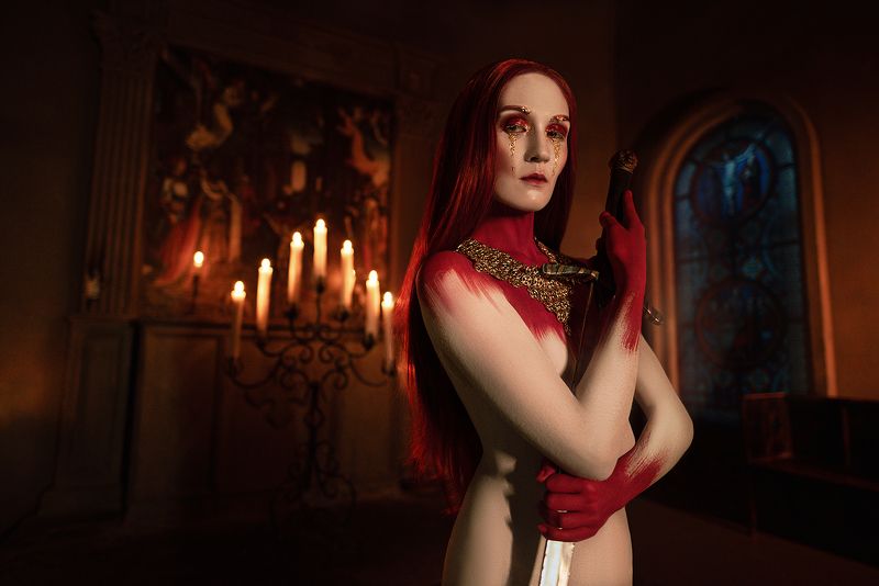 bodyart, art, red из серии Scarlet Ladyphoto preview