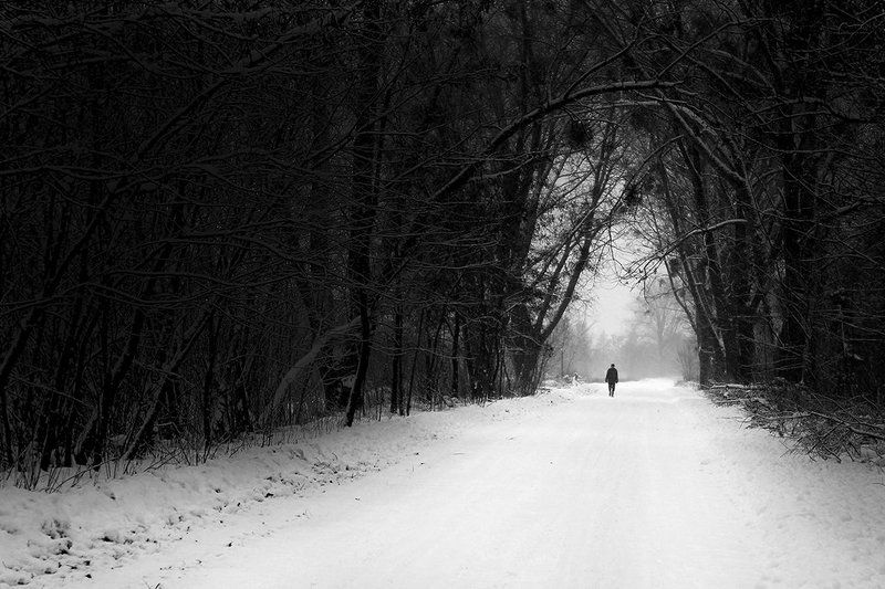 Black, Black & white, Black-white, Bw, People, Road Навстречу IIphoto preview