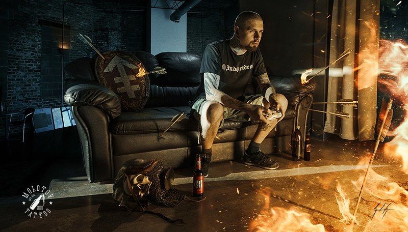 Molotov Tattoo Studiophoto preview