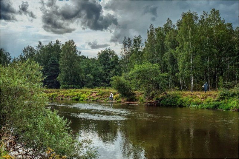 Кому грибы, а кому и рыбка!photo preview