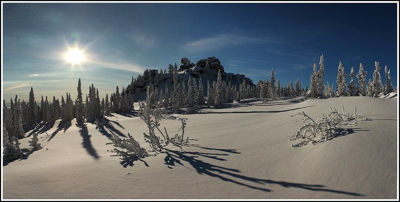 Снежная сказка Шерегеша .photo preview