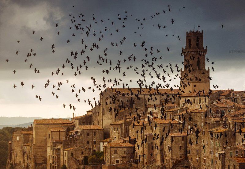 Город, Городской пейзаж, Италия, Старый город, Тоскана Города Тосканыphoto preview