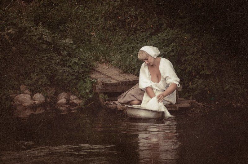 Женщина, Портрет, Прачка laundress...(2)photo preview