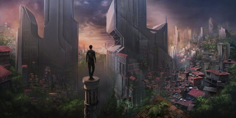 Digital Art, Digital manipulation, Drawing, Fantasy Afterglowphoto preview