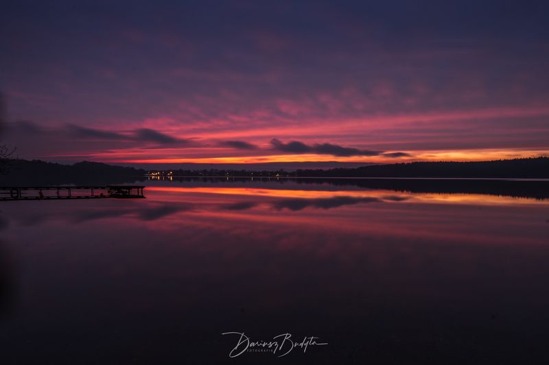 Sunset on the lakephoto preview