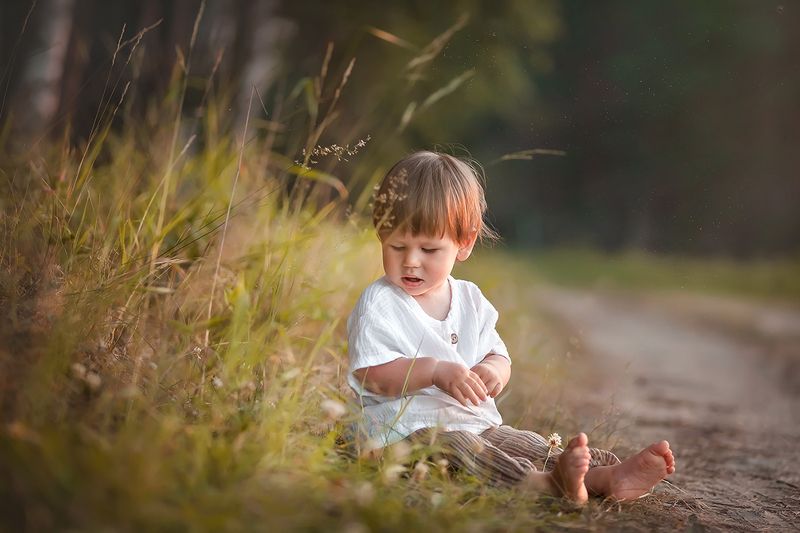 ребенок, малыш, мальчик, лето, природа Матвейphoto preview