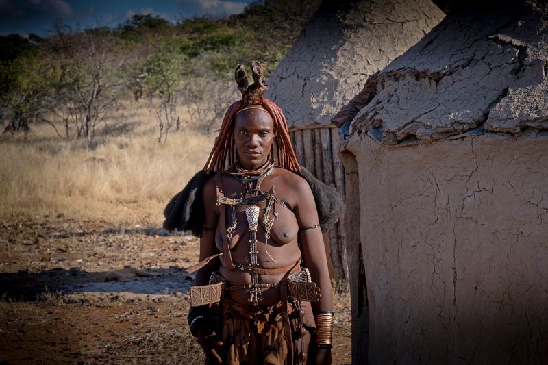 намибия, химба, деревня, африка, намибия 2021, tribe, племена, namibia, himba, village, africa, tribes, традиции, быт, традиции, нд В деревне племени Химбаphoto preview