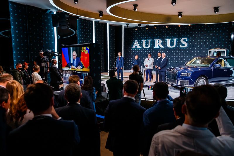 завод, открытие, aurus, аурус, авто, президент, путин, минниханов, алабуга, татарстан, россия, russia Открытие заводаphoto preview