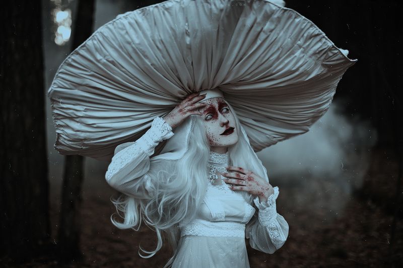 dark, art, fine-art, portrait, girl  Ч е л о в е ч е с к и й   м у х о м о р  photo preview