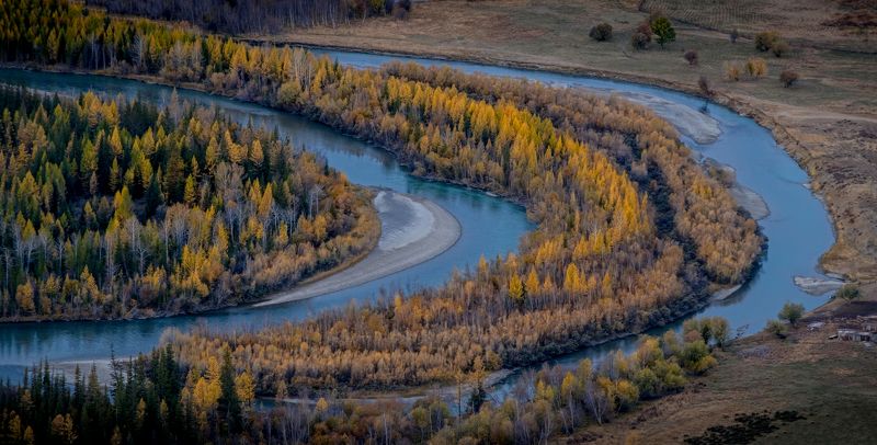 панорама, алтай, чуя, река, изгиб, осень, что такое осень?, panorama, fujifilm xt3, altai, chuya, river, bend, autumn, курайская степь, курай, нд, золотой алтай нд, золотой алтай Изгибы Чуиphoto preview