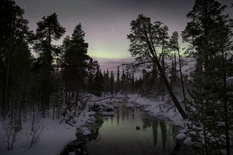 кольский, пейзаж, природа, ночь, night, когда не спится, winter, snow, кольский полуостров, мурманская область, нд,  by night, зима на кольском, север, зима на кольском нд, русский север Зимняя ночьphoto preview
