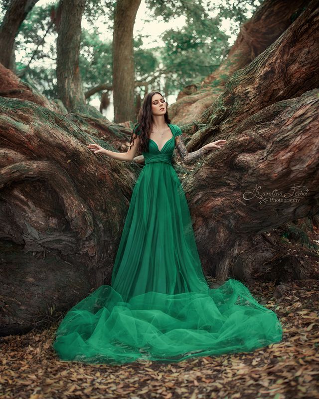 tree, forest, fine art, portrait, художественная фотография, лес, дерево, фея, богиня, девушка, платье, природа, фотосессия, портрет Pohutukawa 3photo preview