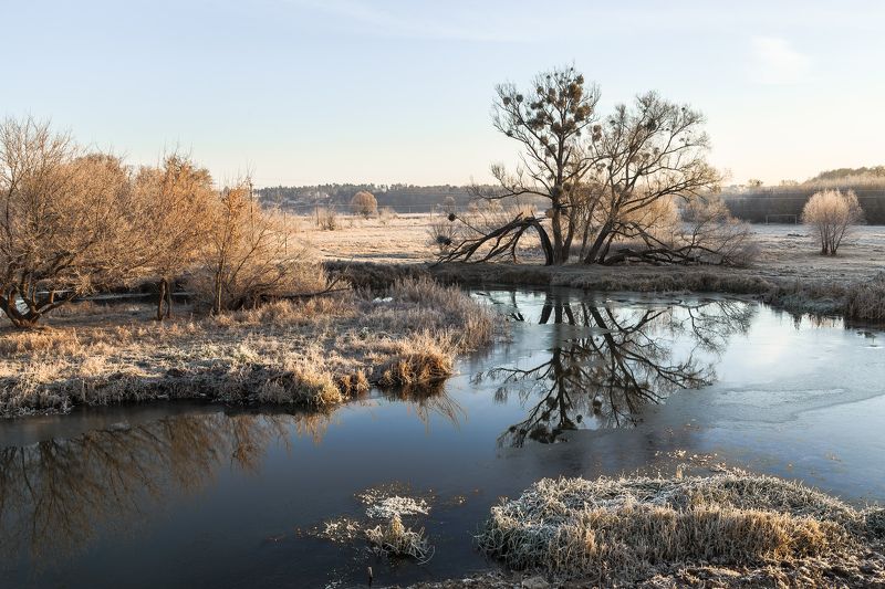 река, утро, Утро на р. Ирпеньphoto preview