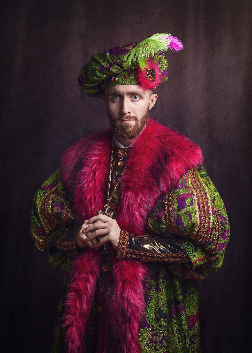 мужской, портрет, сказочный, обраp, король, султан, fine art, Максим Антонюк
