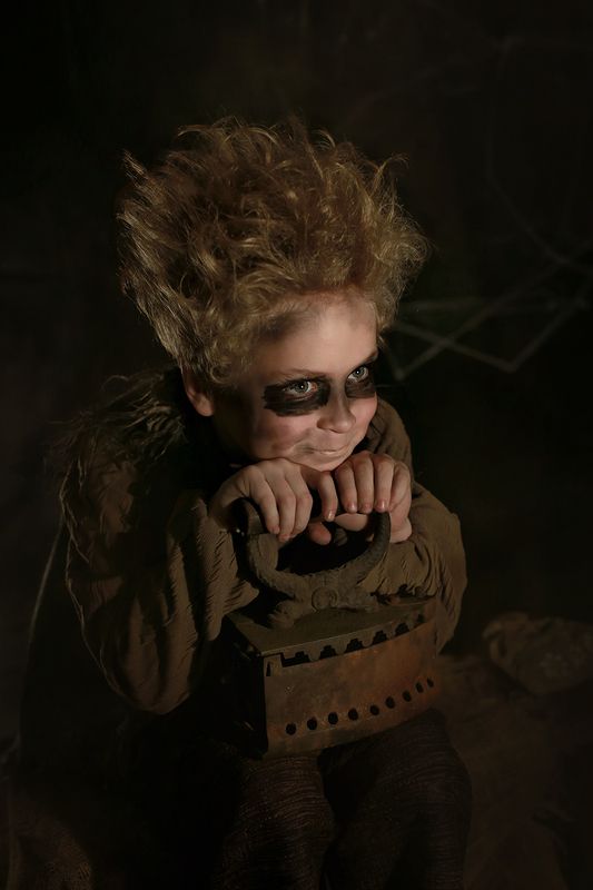 дети портрет сказка домовой Домовенокphoto preview