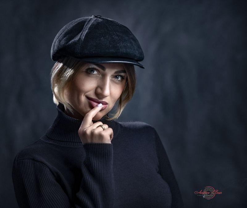 портрет, девушка, студийный портрет Ксенияphoto preview