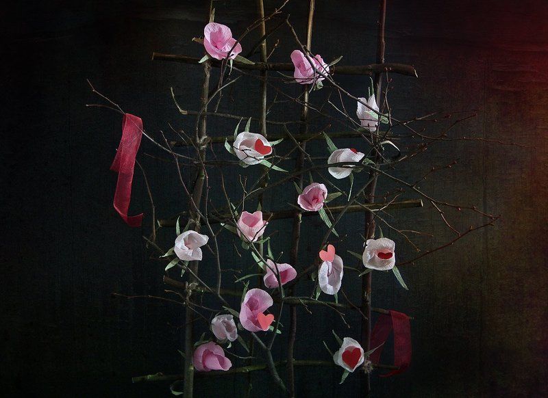 натюрморт Беззащитные сердцаphoto preview