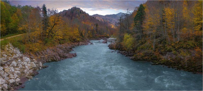 Осень, Река белая ***photo preview