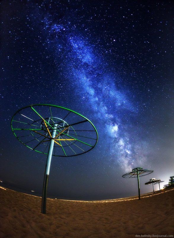 Летняя ночь в Мелекино (Украина)photo preview