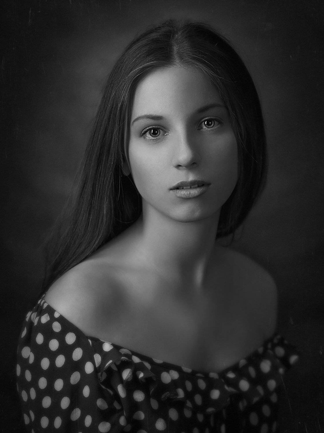 ***. Автор: Александр Жосан Девушка, Портрет, Черно-белое, Александр Жосан