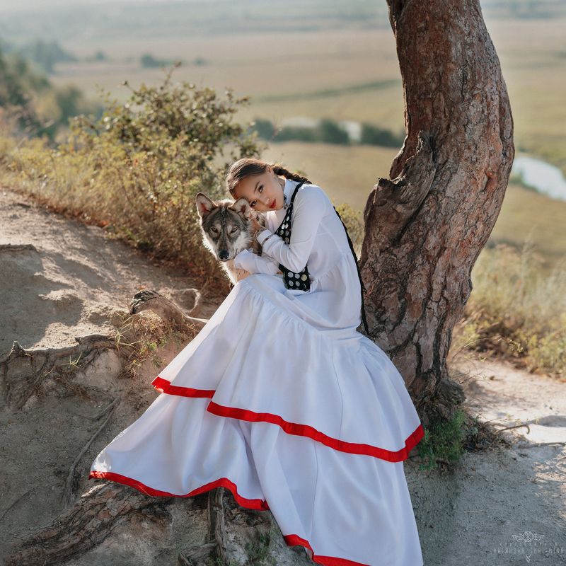 национальный, традиции, костюм, народы, волк, лето, платье,wolf,costume, nationality ***photo preview