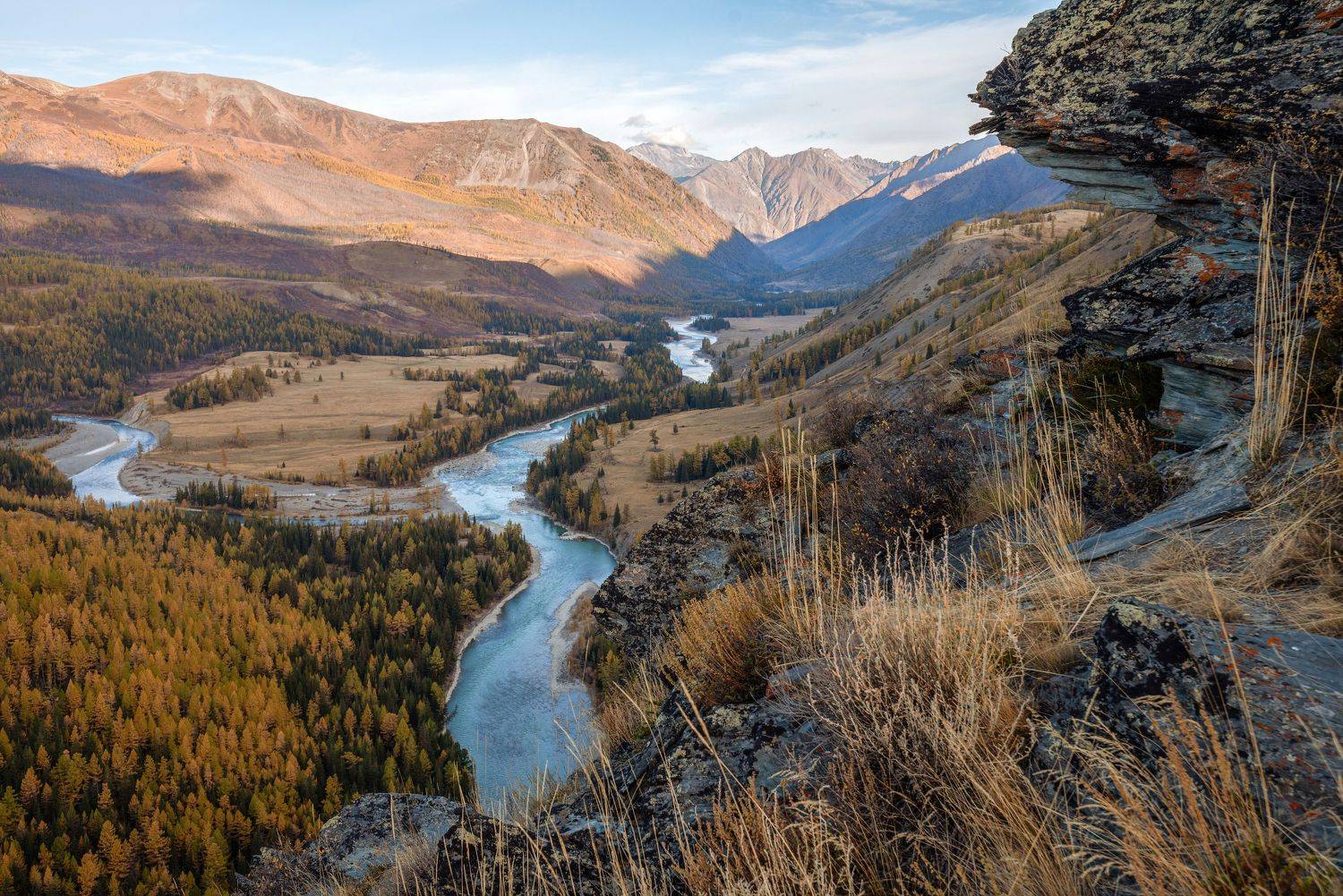 осенью на реке Аргут. Автор: Алексей Кретов алтай,горы, Алексей Кретов