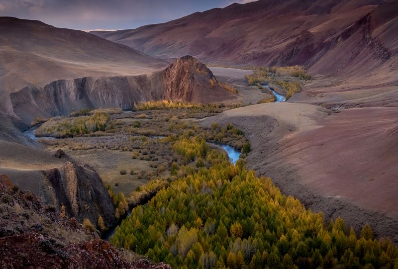 алтай, кокоря, урочище, осень, что такое осень?, река, скалы, autumn, river, rocks, южно-чуйский хребет, урочище кокоря, фототур на алтай, кызыл-шин, осень на алтае, нд, золотой алтай, золотой алтай нд Осенним утром в Кокоряphoto preview
