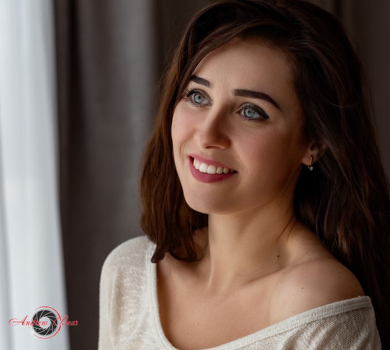 портрет, девушка, студийный портрет Машаphoto preview