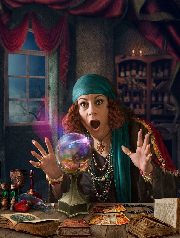 женщина,гадалка,портрет,сказка ГАДАЛКАphoto preview
