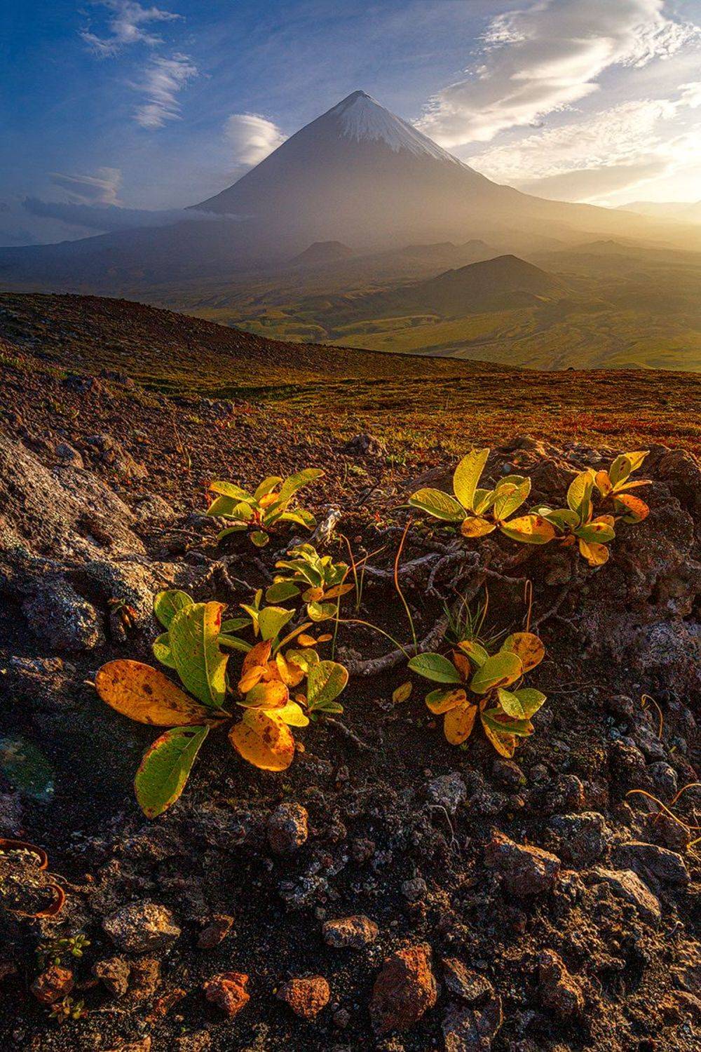 Камчатка, вулкан, закат, горы, природа, путешествие, фототур, пейзаж,, Денис Будьков