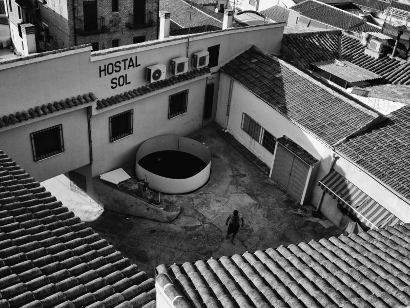 Black and white, Monochrome, Toledo, Street, Spain Such a lovely place фото превью