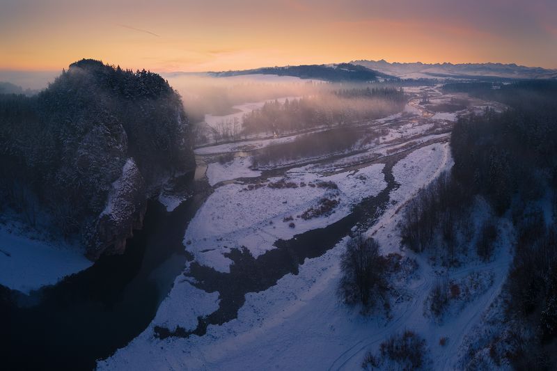 mountains, winter, poland, slovakia Morning in the Mountainsphoto preview