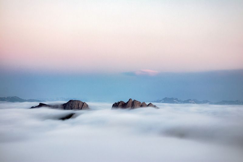 большой тхач, малый тхач, адыгея, туман, пейзаж, ачешбоки, осень, big thach, small thach, adygea, fog, landscape, acheshboki, autumn Океанphoto preview