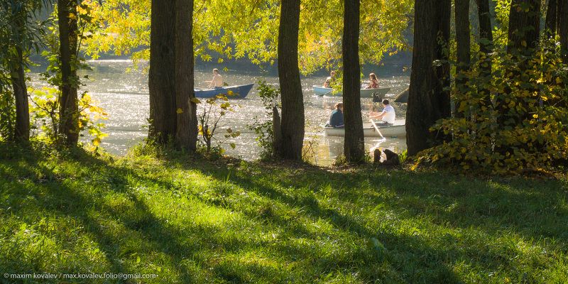кузьминки, сентябрь, парк, солнечно Неожиданно тёплый сентябрьphoto preview