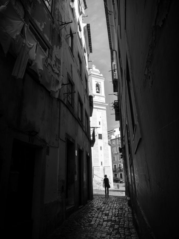 black and white photo preview