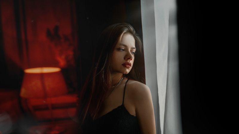 art, dramatic, natural light, portret, Beautiful Woman, Sensuality, indoor, портрет, натуральный свет, в студи, арт Настяphoto preview