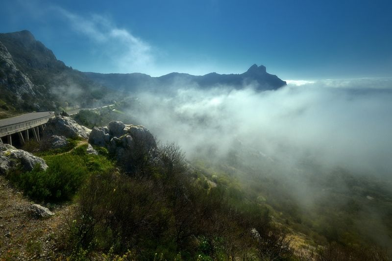 крым, горы, облака Вровень с облакамиphoto preview