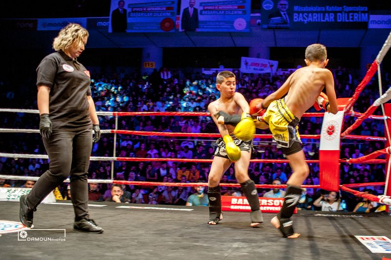 Muay Thai match in turkyephoto preview