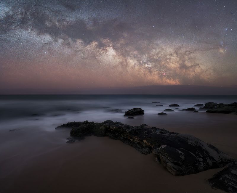 Sea night scapephoto preview