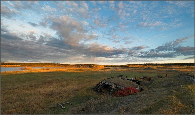 Якутия. Рассвет на озере Онёр-Эбе.photo preview